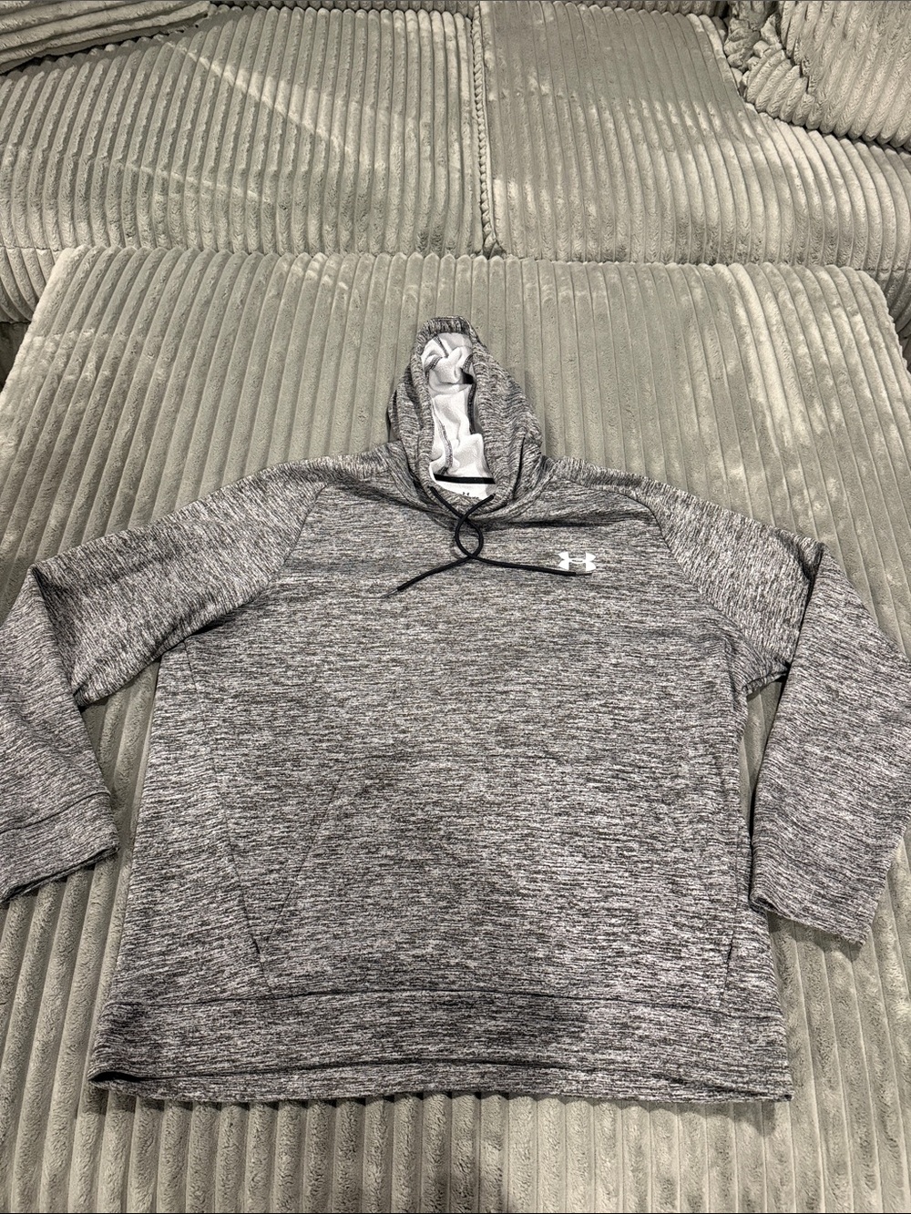 Under Armour Gray Marled Men's Hoodie Pullover